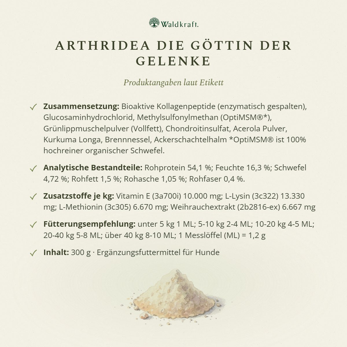 Arthridea – Die Göttin der Gelenke – 300g