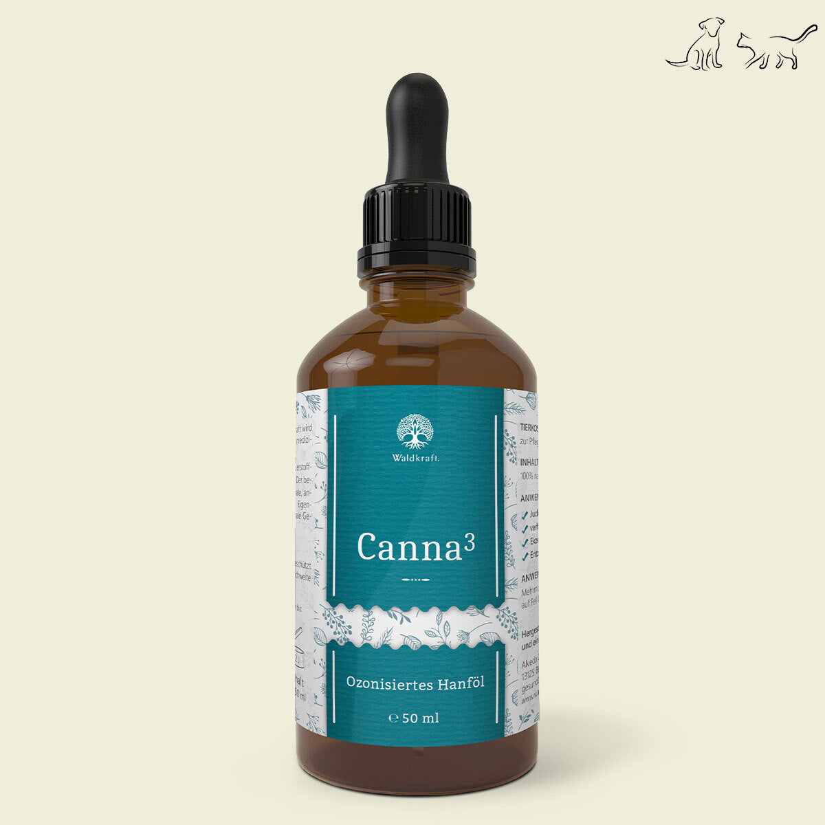 Canna³ – Ozonisiertes Hanföl – 50ml
