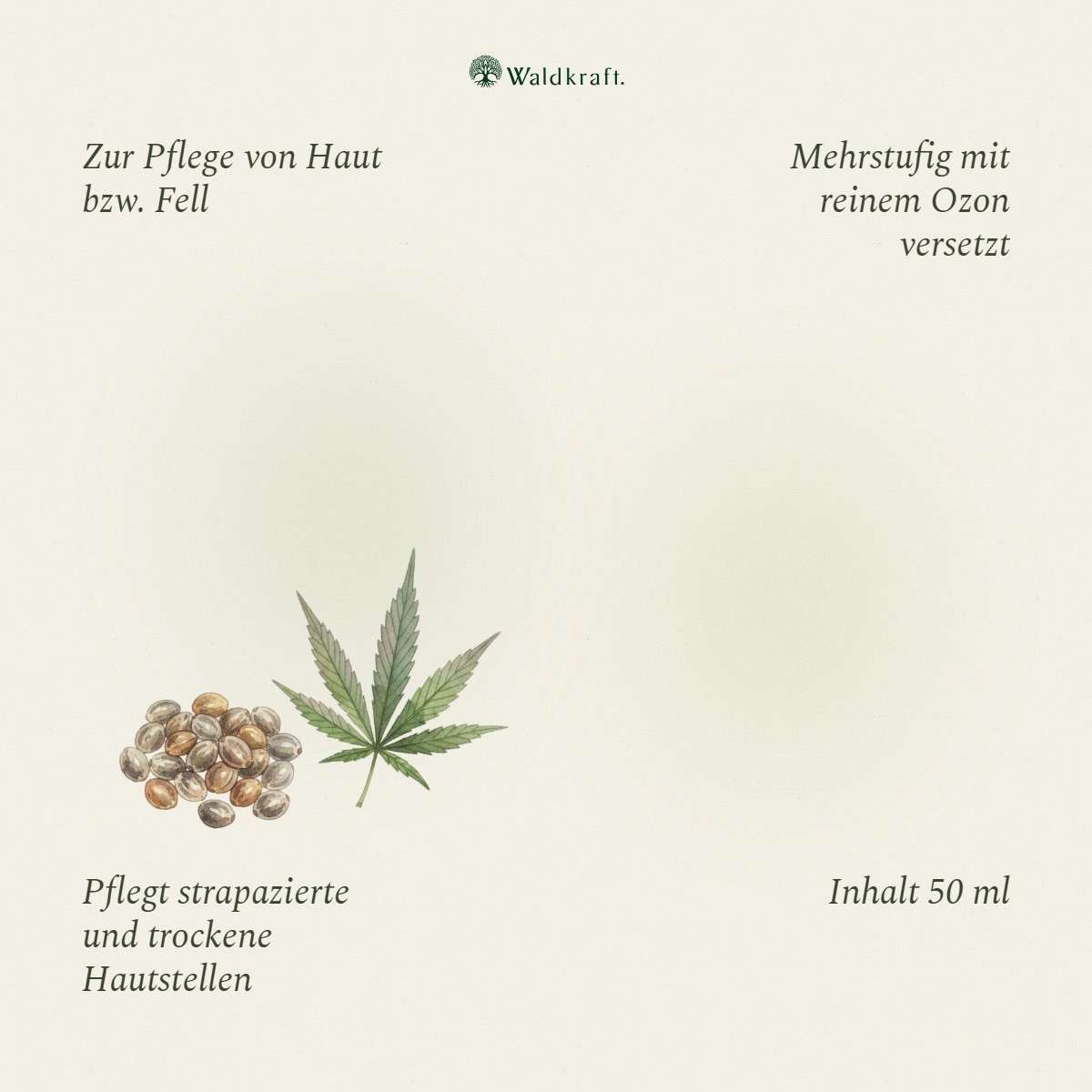 Canna³ – Ozonisiertes Hanföl – 50ml