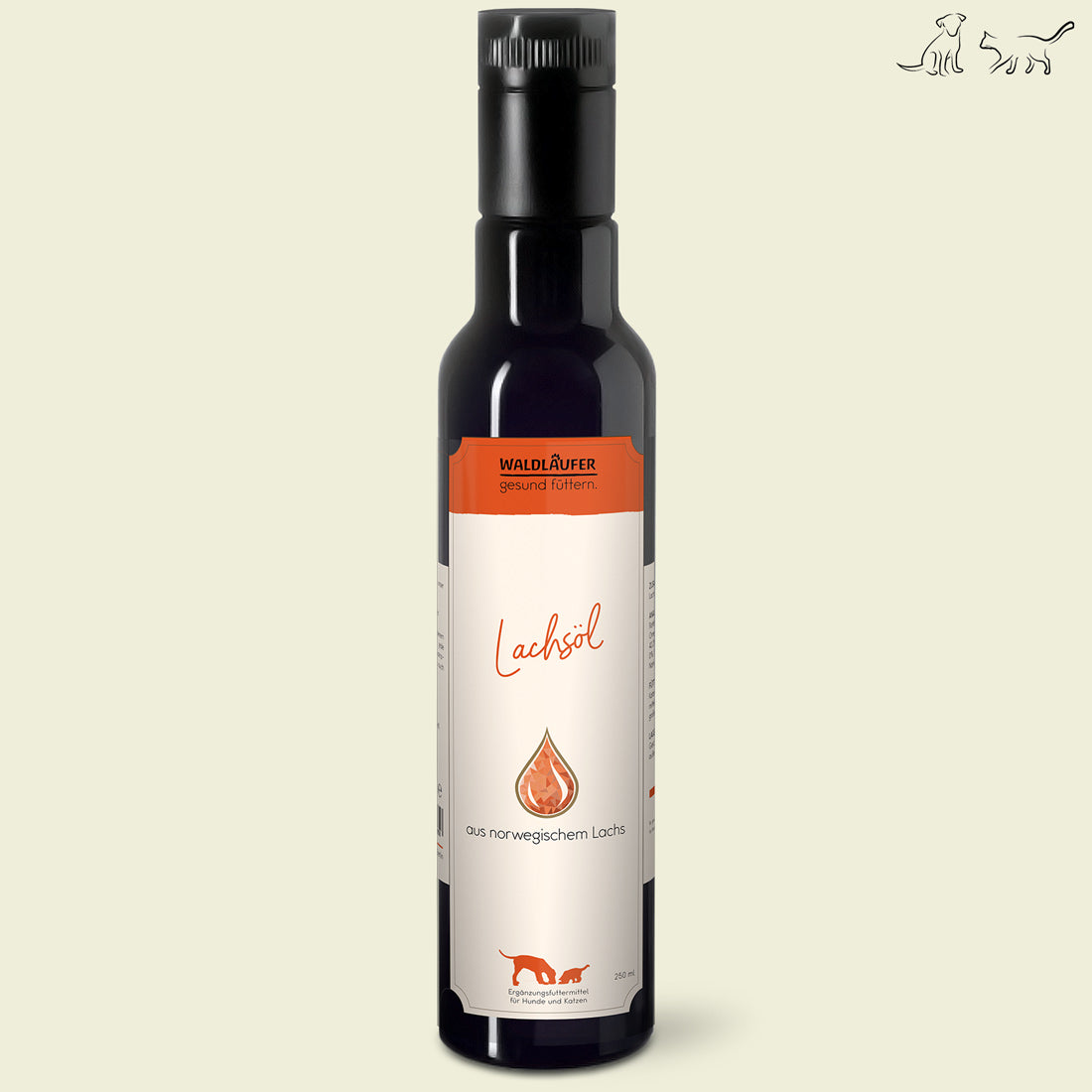 Lachsöl – 100% nativ, ohne Zusätze – 250ml