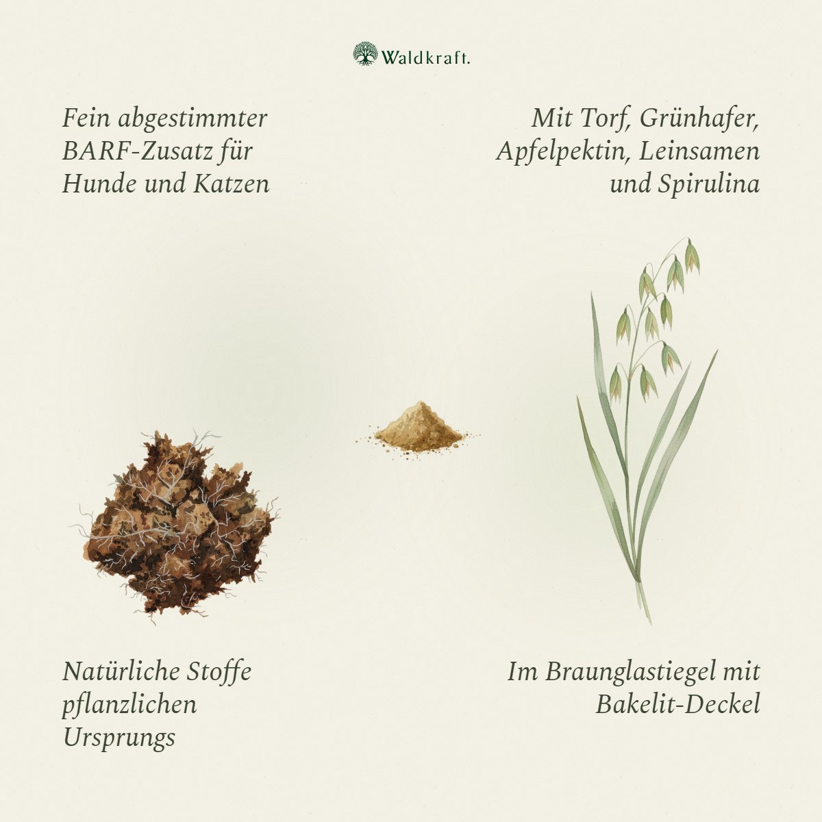 Magenwohl – Ausgleichender BARF-Zusatz – 190g
