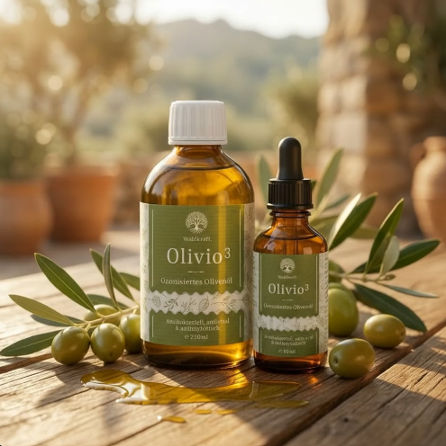 Olivio³ – Ozonisiertes Olivenöl – 50ml