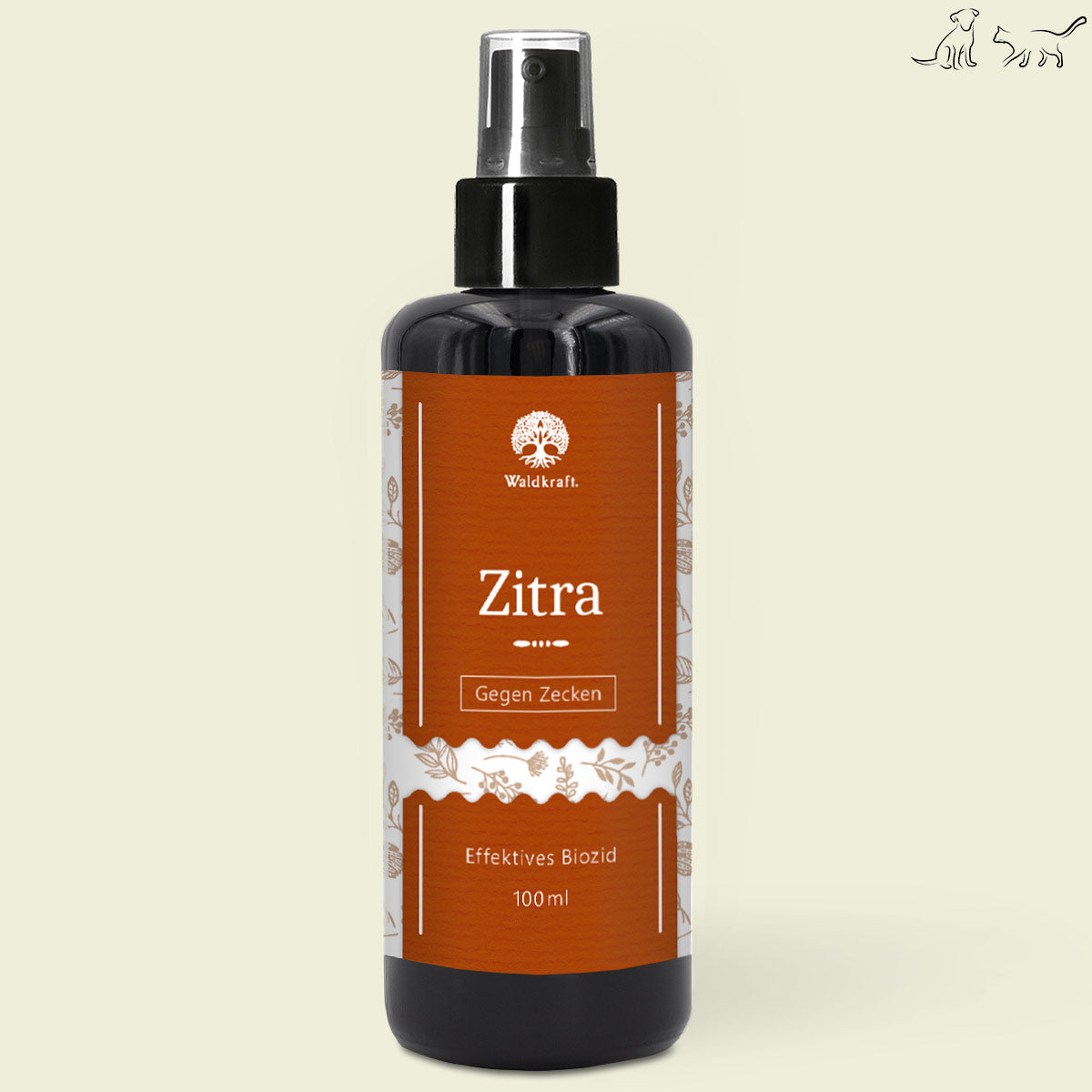 Zitra – Natürlicher Zeckenschutz Spray – 100ml