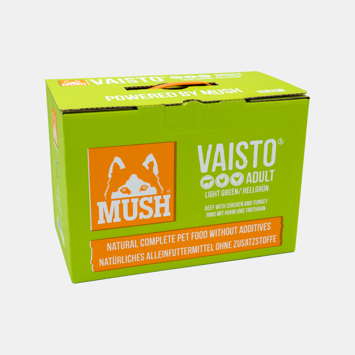 Vaisto® Rind-Huhn-Pute ADULT Hellgrün
