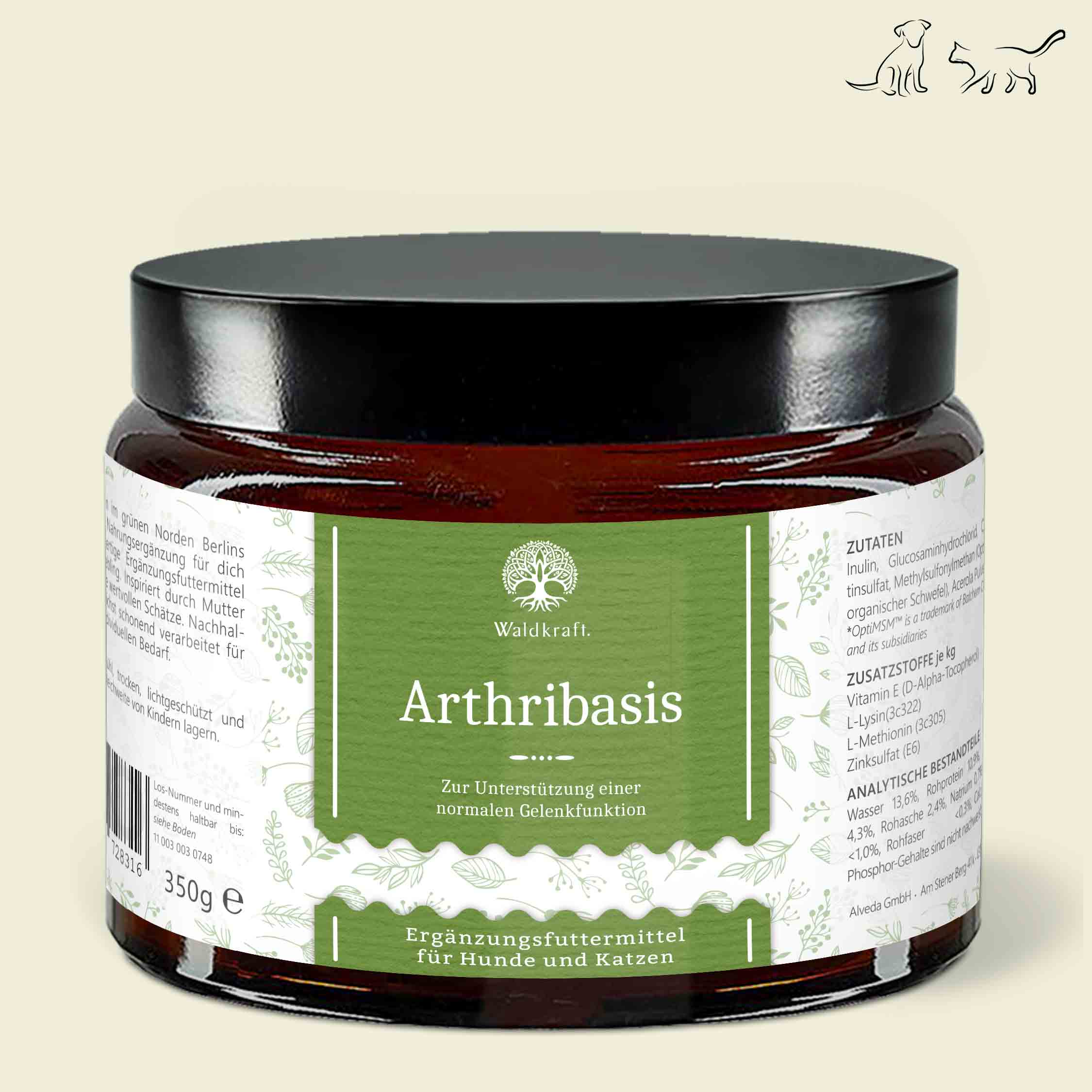 Arthribasis – Natürliche Gelenkunterstützung - 350g