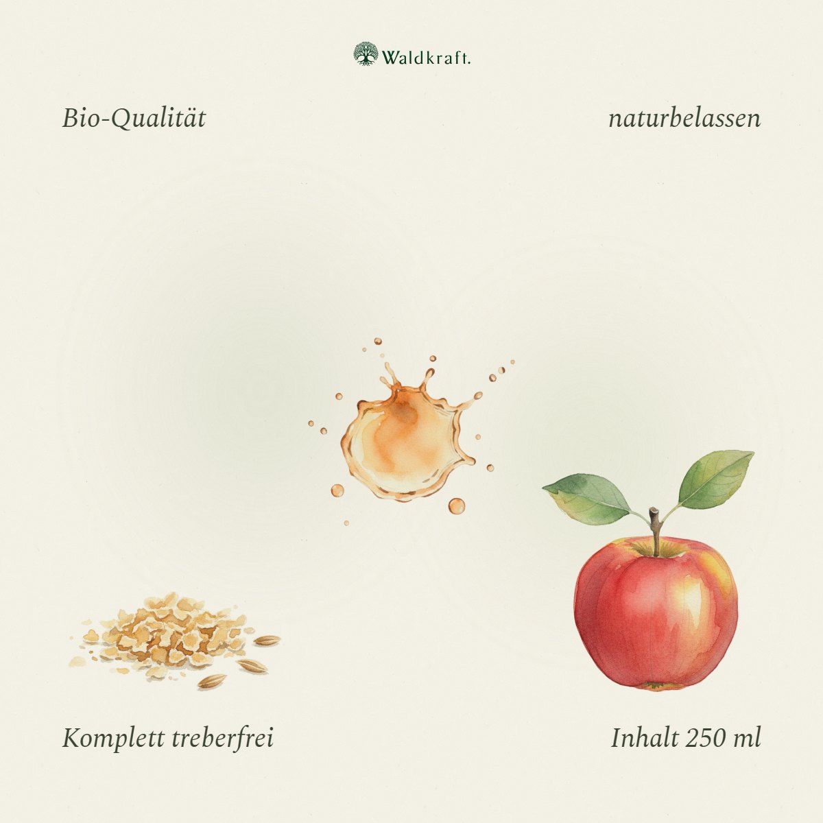 BIO Flüssige Bierhefe - hochwertig treberfrei - 250ml