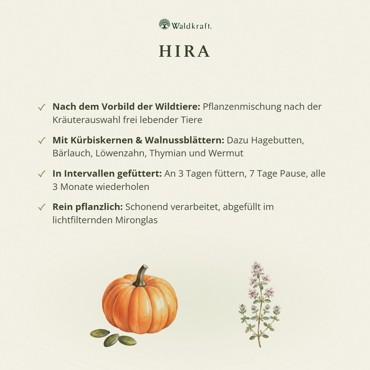 Hira Kräutermischung für Hunde von Waldkraft, Ansicht 4