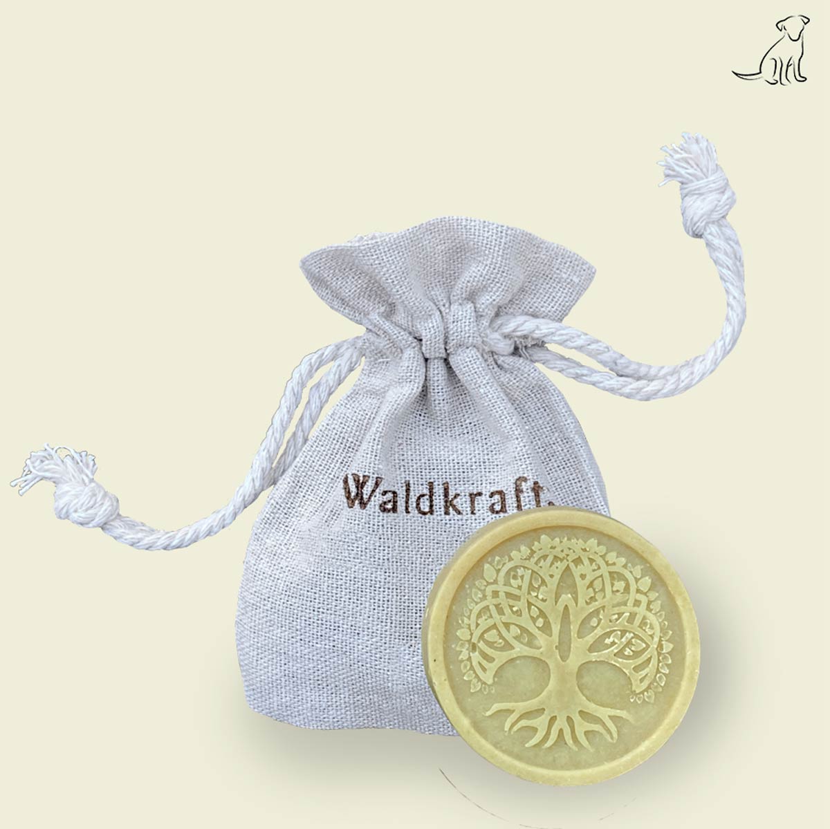 DEMETER Hunde-Pflegeseife – Handgefertigt – 50g