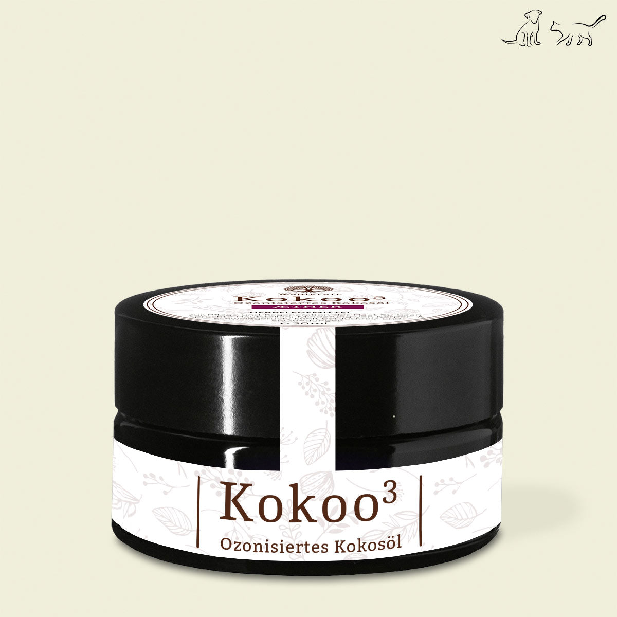 Kokoo³ Lavendel – Ozonisiertes Kokosöl mit Lavendel – 30ml