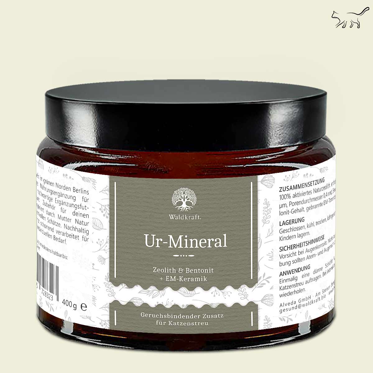 Ur-Mineral – Zeolith & Bentonit + EM-Keramik – 400g