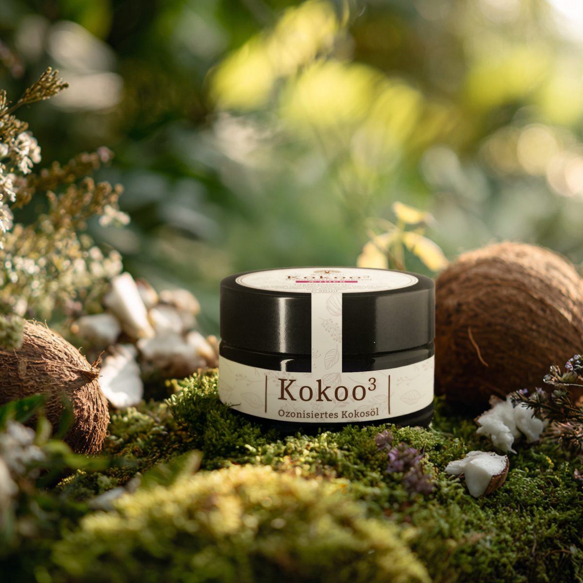 Kokoo³ Aether – Ozonisiertes Kokosöl mit ätherischen Ölen – 30ml