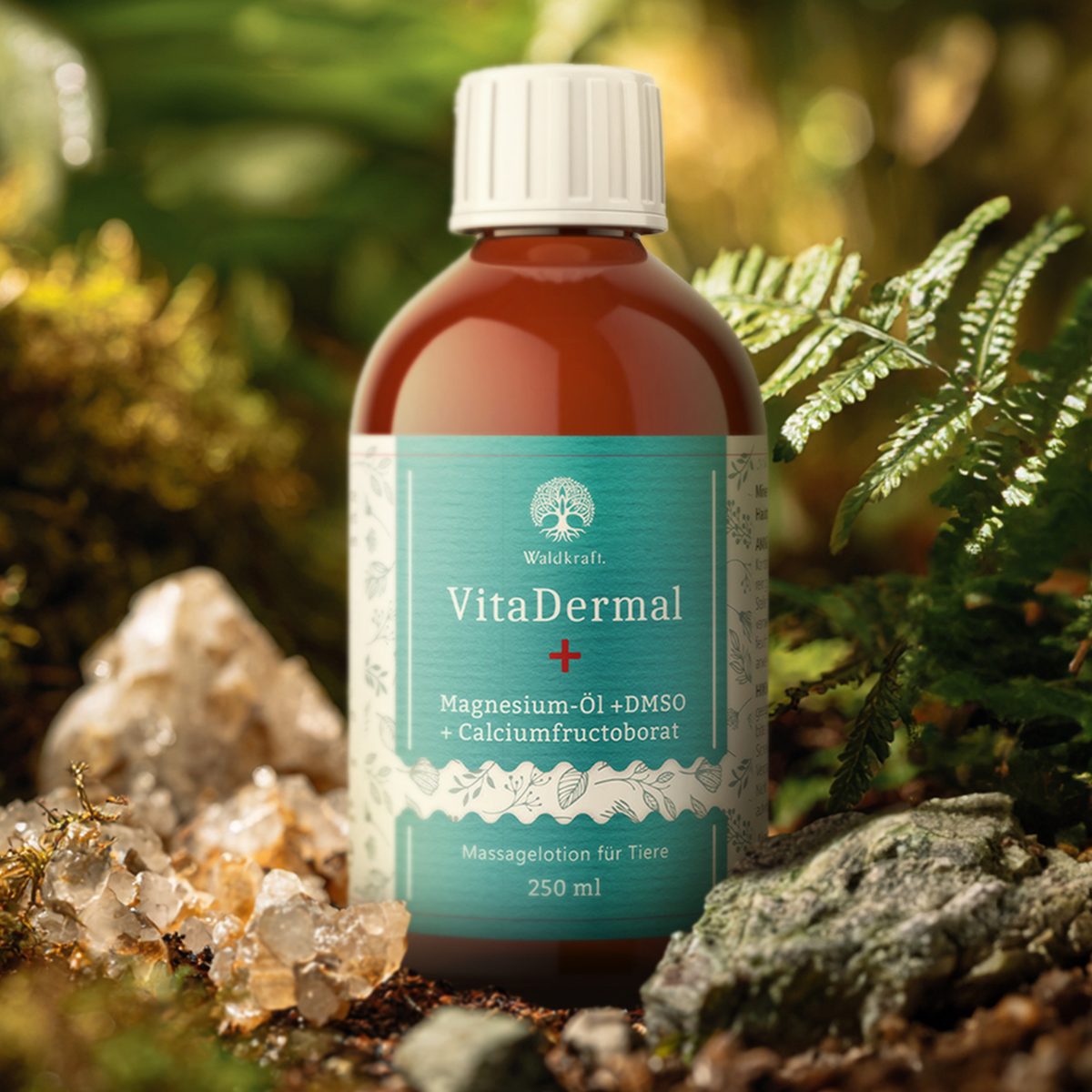 VitaDermal+ – Mineralienhaltige Massagelotion für Tiere – 250ml